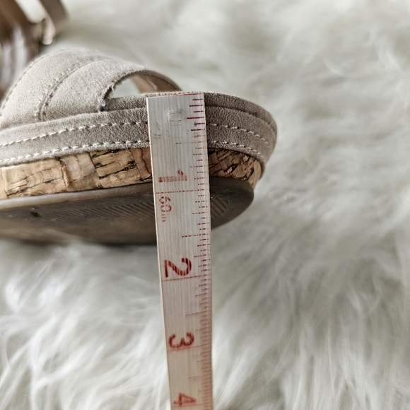 Call It Spring taupe wedges, size 7.5 - Picture 9 of 9